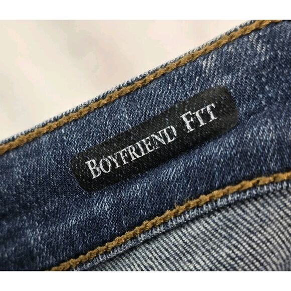 Judy Blue Jeans Womens 25 1 Skinny Denim High Rise Boyfriend Fit Distressed - Picture 11 of 13